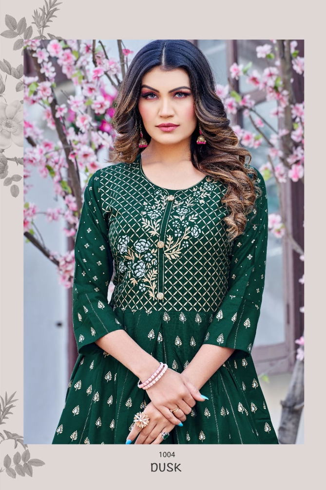 Surveen By Hirwa Anarakali Kurtis Catalog
